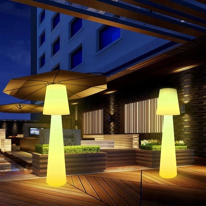 Smart street lights with remote control and APP control functions, suitable for lighting in gardens, parks, and smart cities