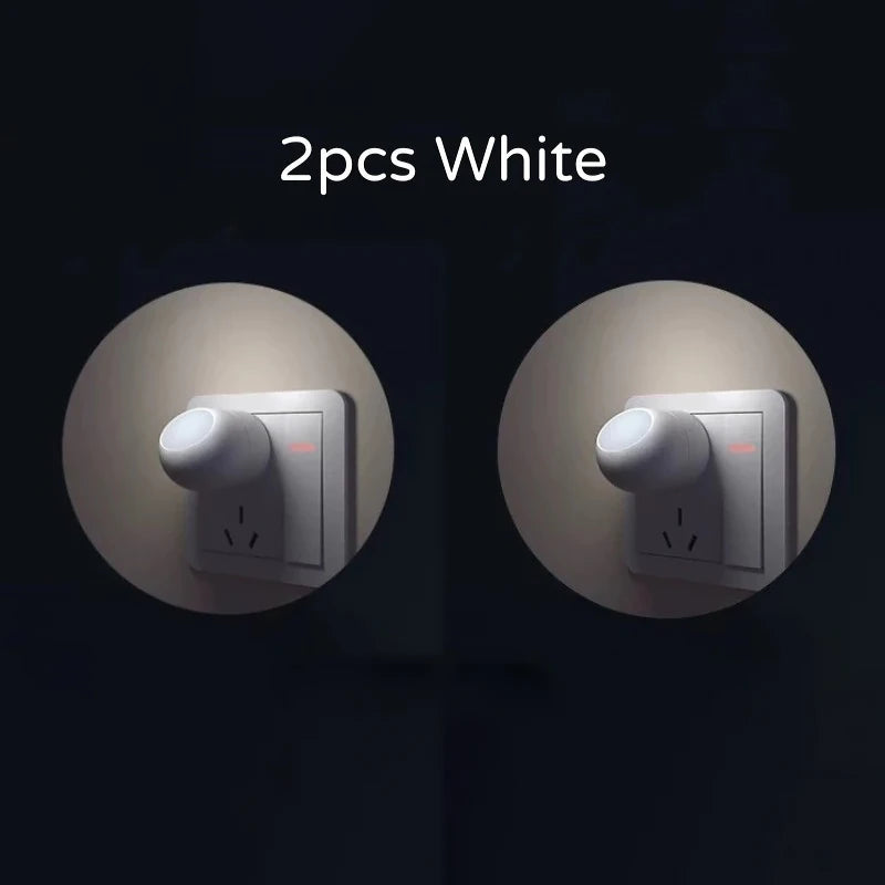 Smart Motion Sensor Night Light 360° Illumination, Eye-protection Soft Light for Bedroom & Corridor, Perfect for Night Feeding