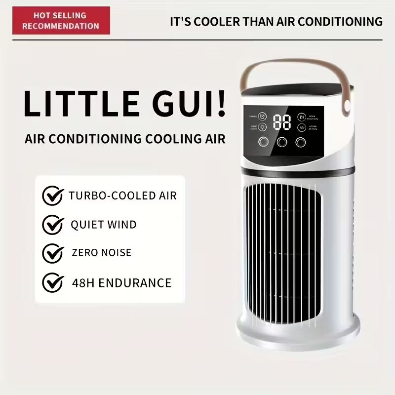 Mini Portable Cooling USB Air Cooler Fan & Humidifier
