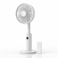 Adjustable 5-speed fan with remote control and Type-C charging port